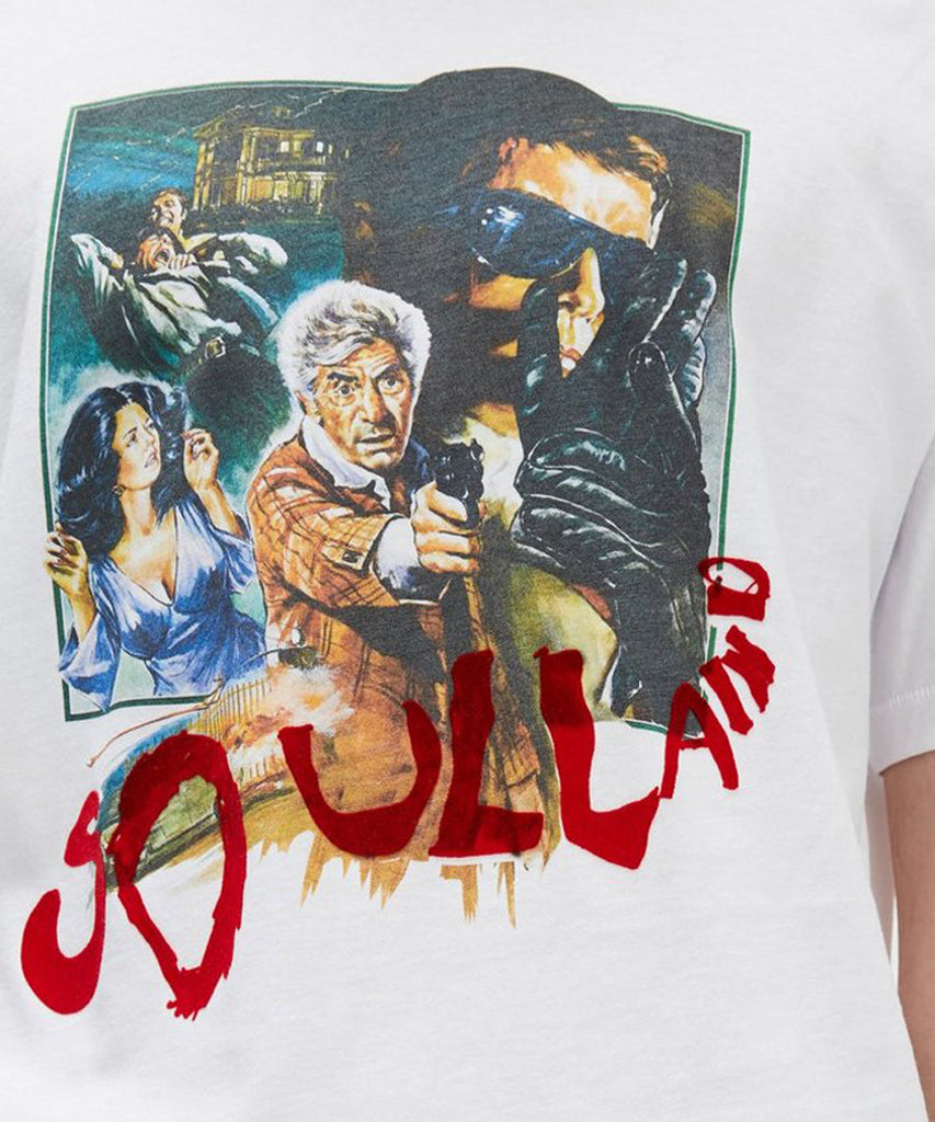 Soulland Otto T-Shirt W. Print White t-shirts