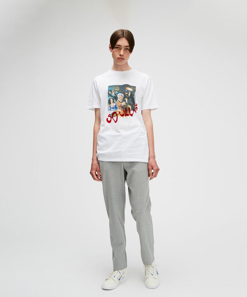 Soulland Otto T-Shirt W. Print White t-shirts