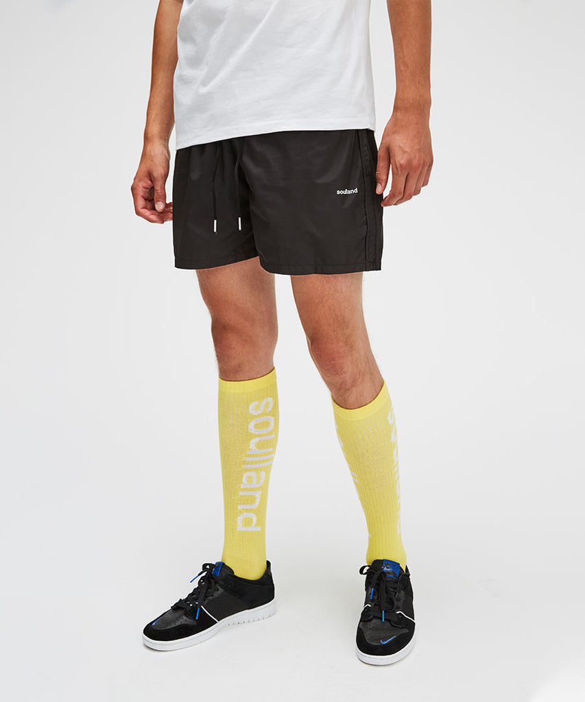 Soulland William Swim Shorts Black Shorts