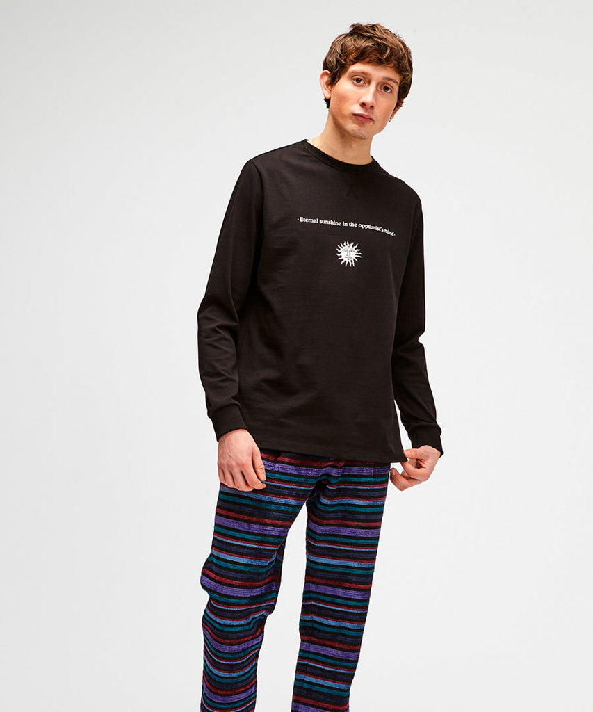 Soulland Louis Longsleeve T-shirt Black t-shirts