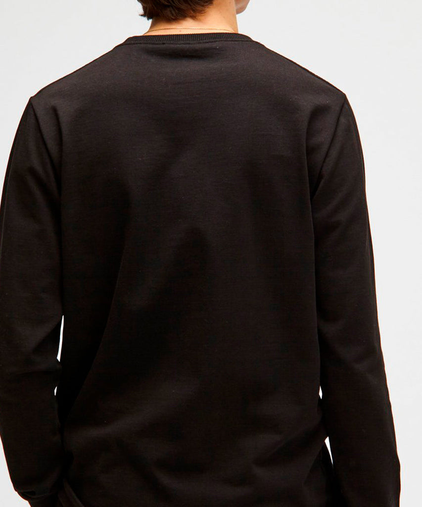 Soulland Louis Longsleeve T-shirt Black t-shirts