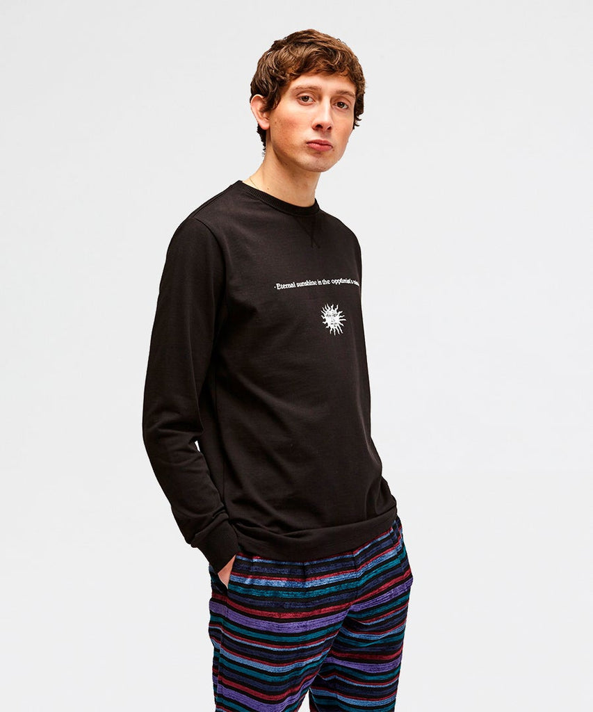 Soulland Louis Longsleeve T-shirt Black t-shirts