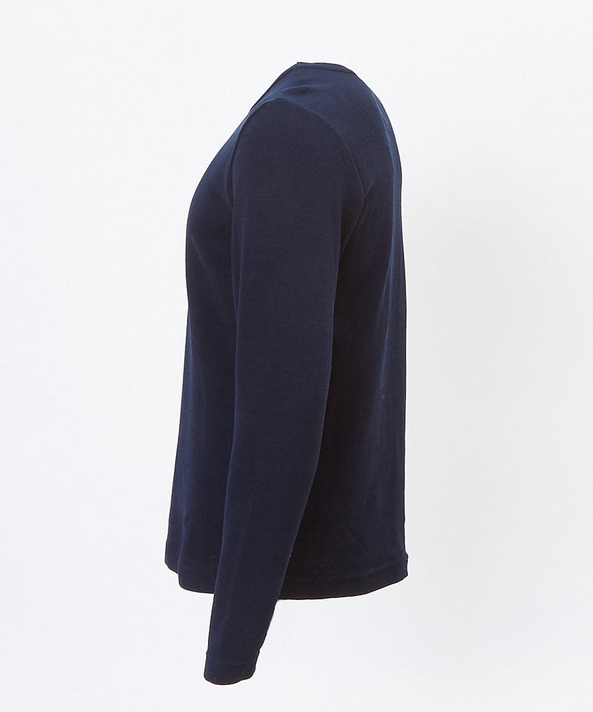 S.N.S Herning Pace Crew Neck Marine UDSOLGT