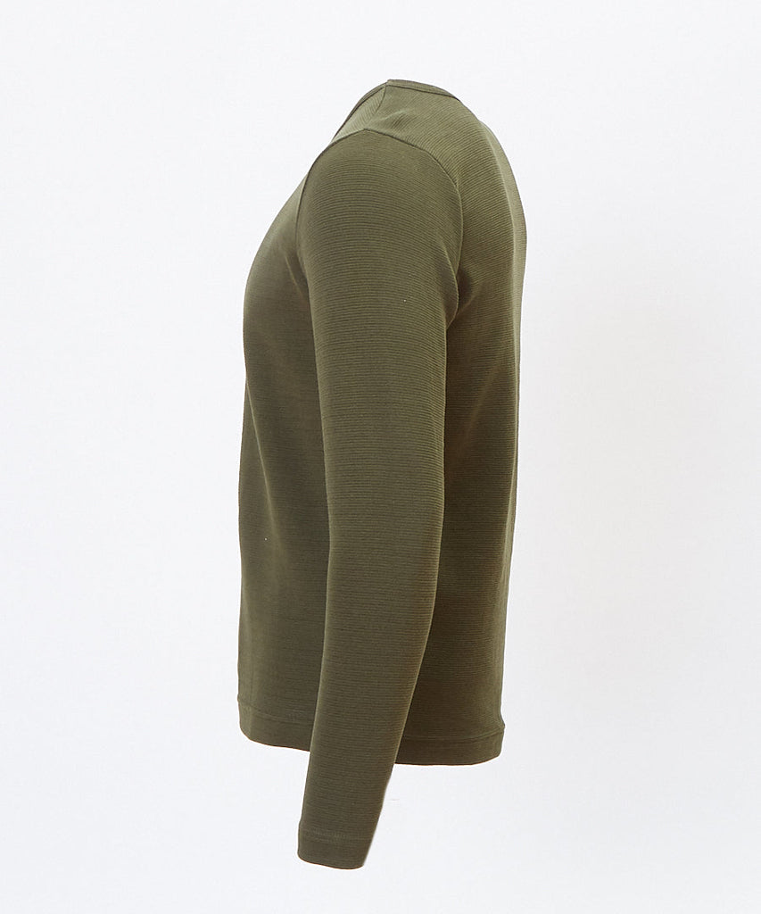 S.N.S Herning Pace Crew Neck Army Moss knitwear