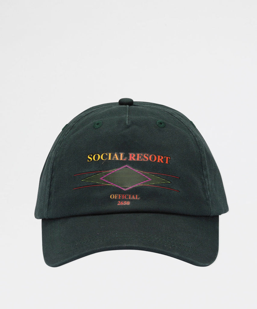 Han kjøbenhavn Cotton Cap - Faded Green Caps & Bucket hats
