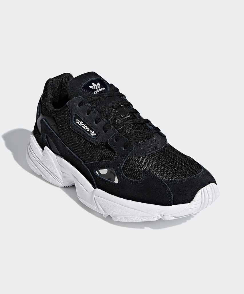 adidas Originals Falcon W Back Black White sneakers