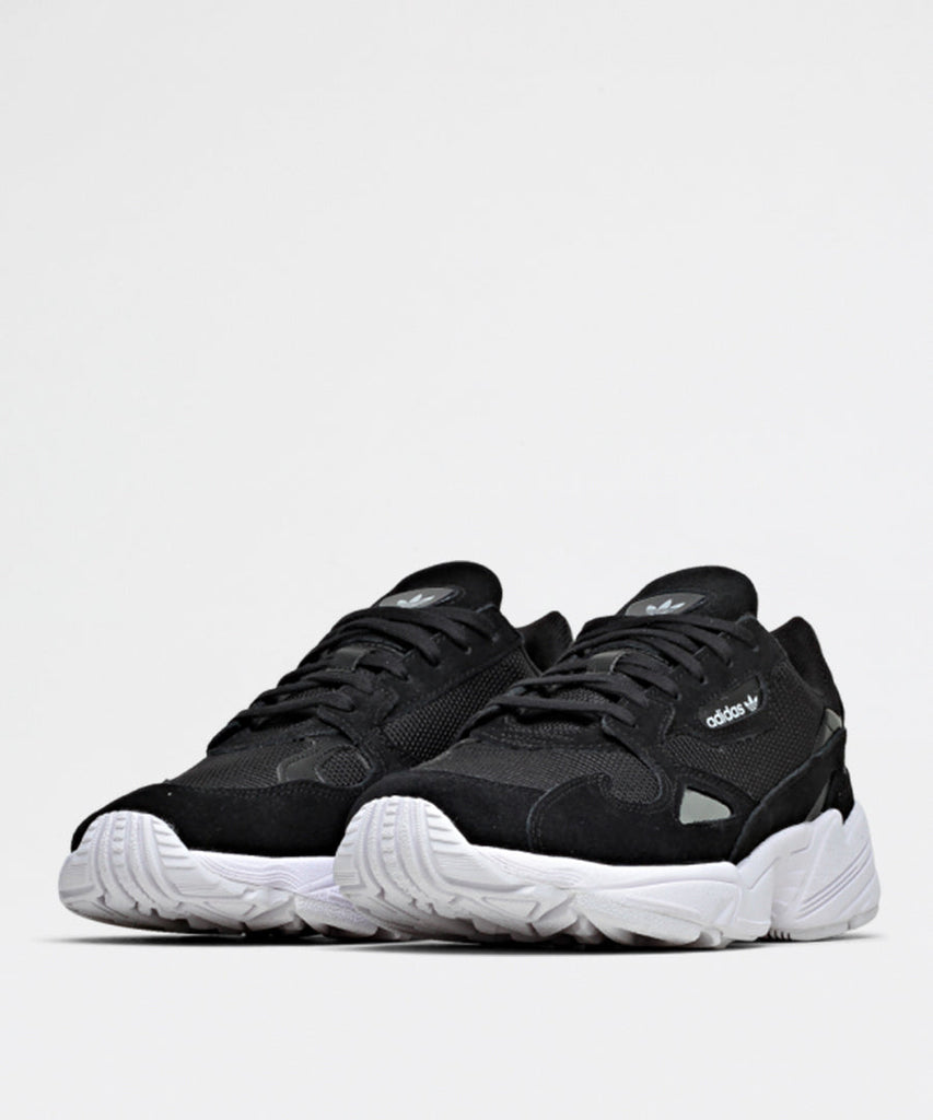 adidas Originals Falcon W Back Black White sneakers