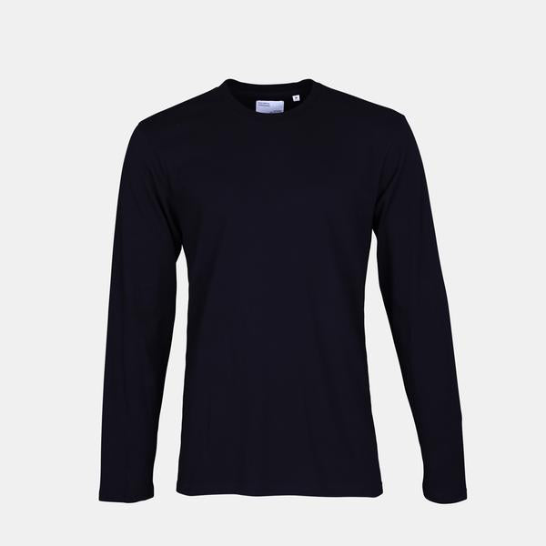 Colorful Standard Classic Organic LS Tee Deep Black t-shirts