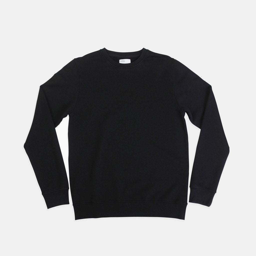 Colorful Standard Classic Organic Crew Deep Black sweatshirts