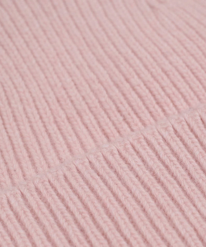Colorful Standard Marino Wool Beanie Faded Pink hats & scarves