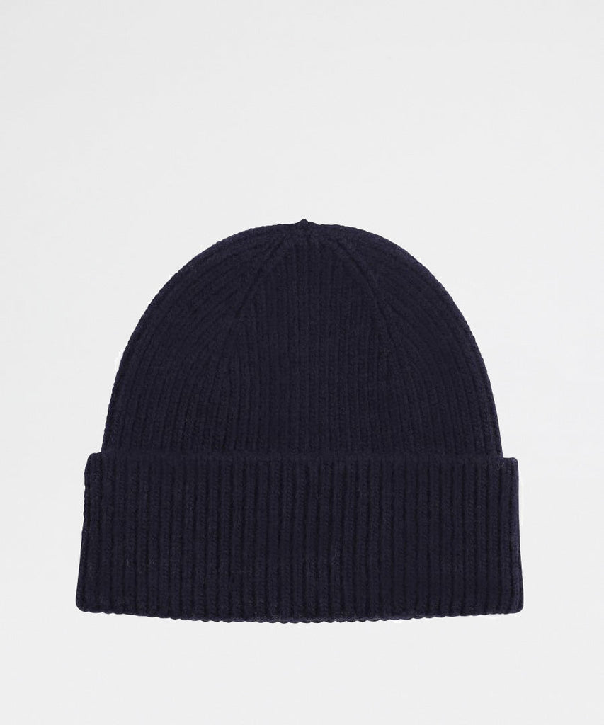 Colorful Standard Marino Wool Beanie Navy Blue hats & scarves