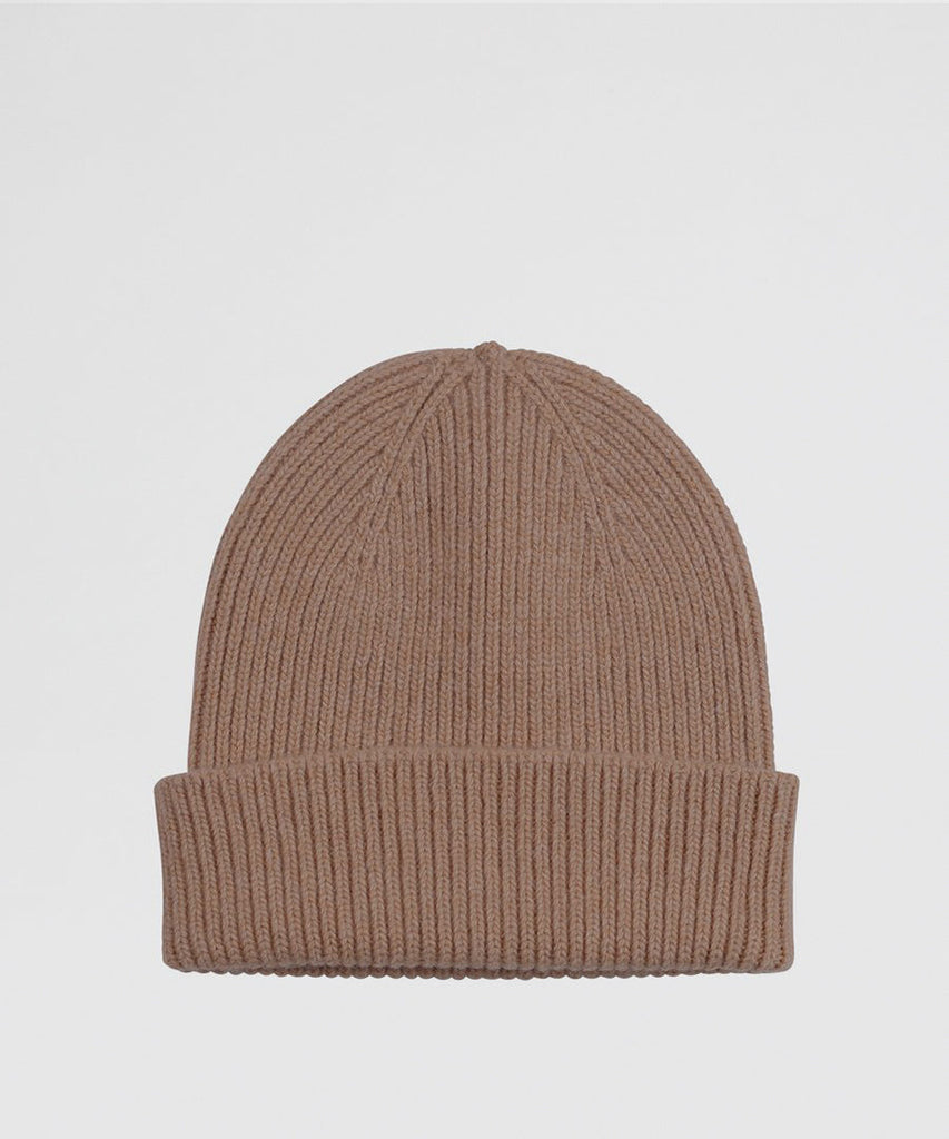 Colorful Standard Marino Wool Beanie Sahara Camel hats & scarves