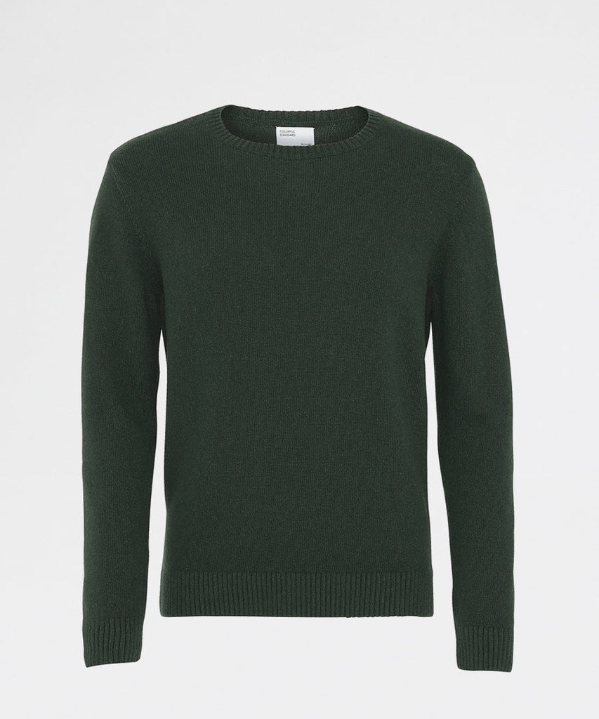 Colorful Standard Merino Crewneck Hunter Green knitwear