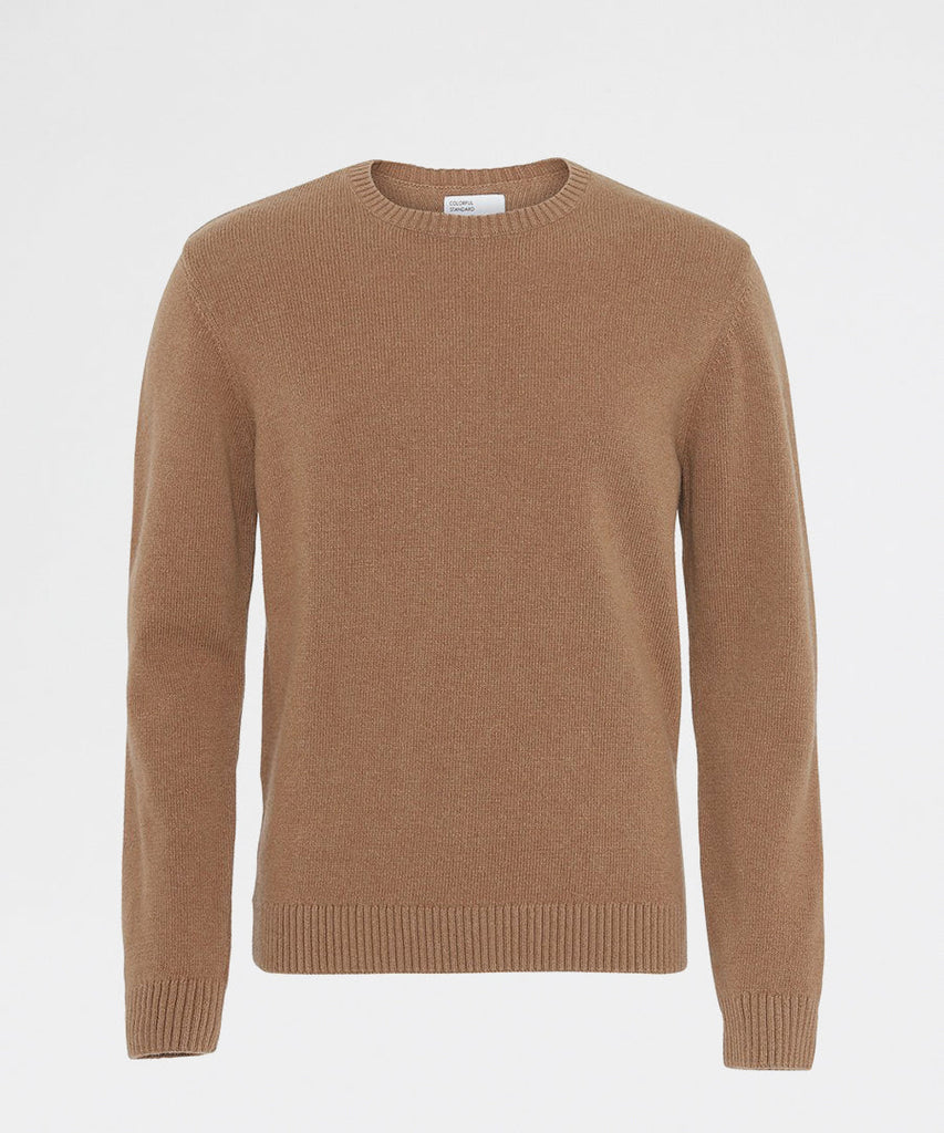 Colorful Standard Merino Crewneck Sahara Camel knitwear