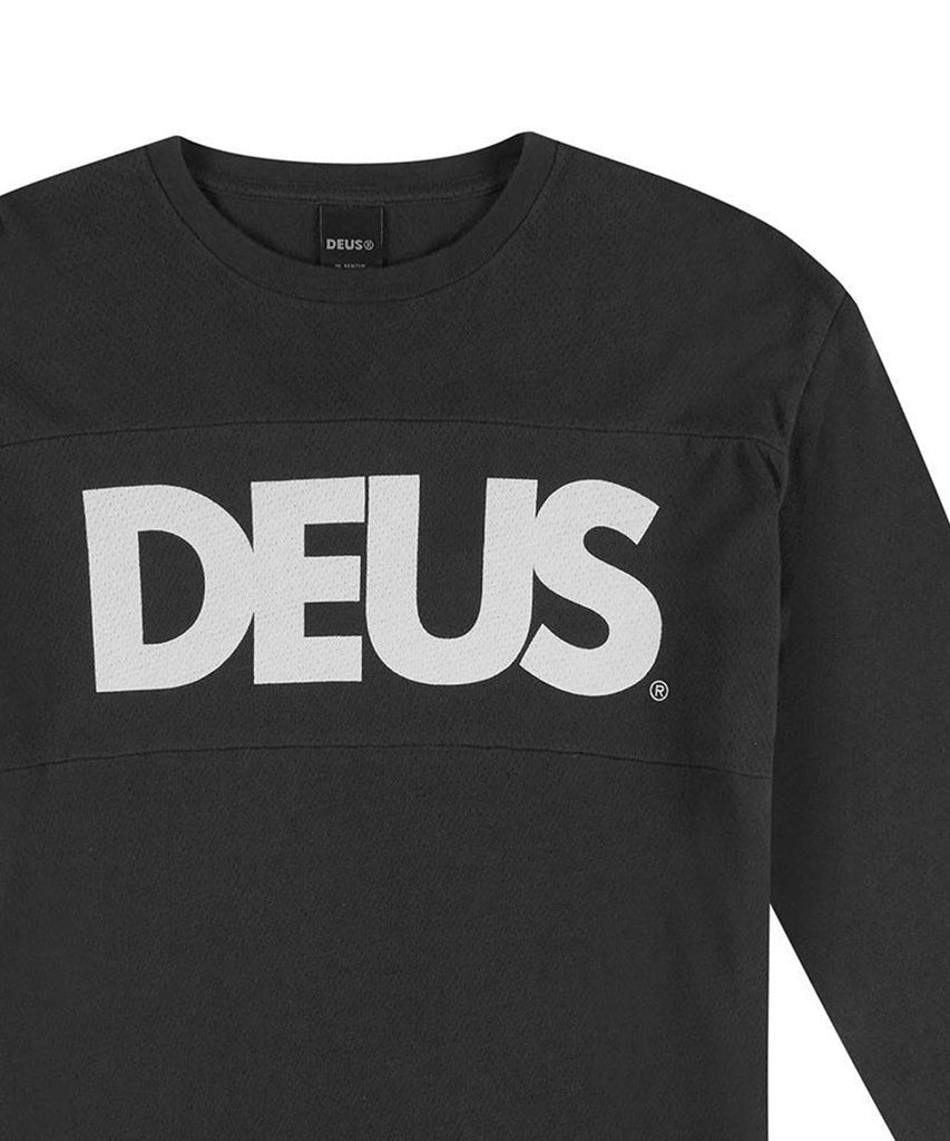 Deus Ex Machina All Caps Moto Jersey Black sweatshirts