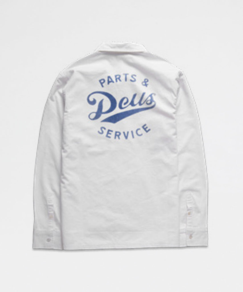 Deus Ex Machina Station Shirt Vintage White UDSOLGT