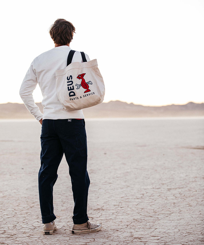 Deus Ex Machina Shop Tote Off White Tasker