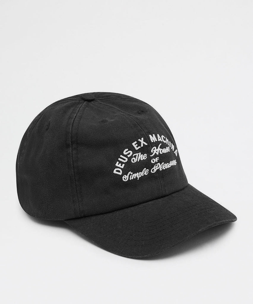Deus Ex Machina Classic Dad House Cap Black Tilbehør