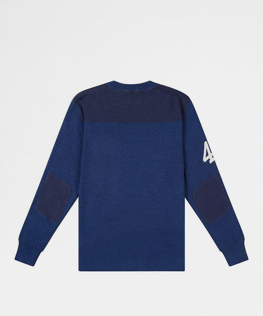 Deus Ex Machina Moto X Knit Estate Blue sweatshirts