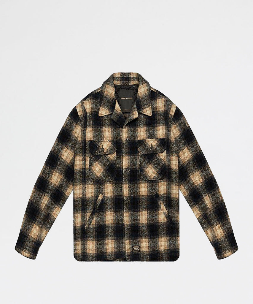 Deus Ex Machina The Piston Wool Shirt Green jackets