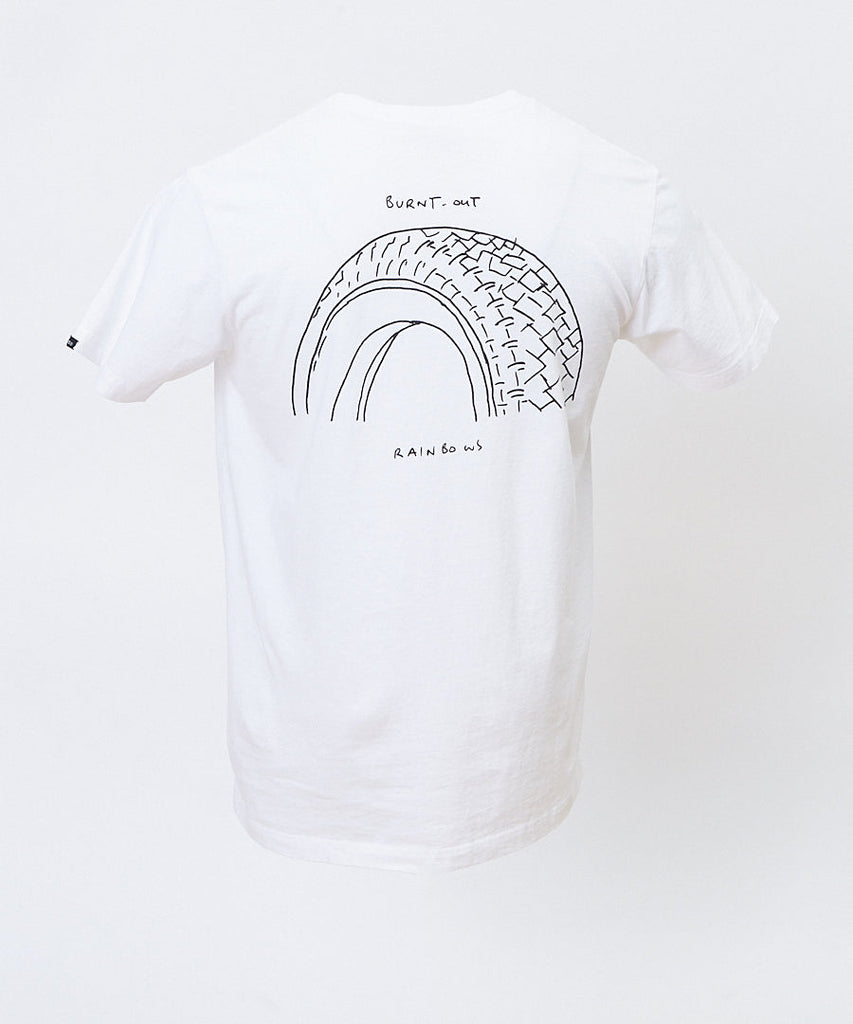 Deus Ex Machina Burner Tee White UDSOLGT