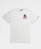 Deus Ex Machina Paul McNeil Milano Tee Vintage White t-shirts