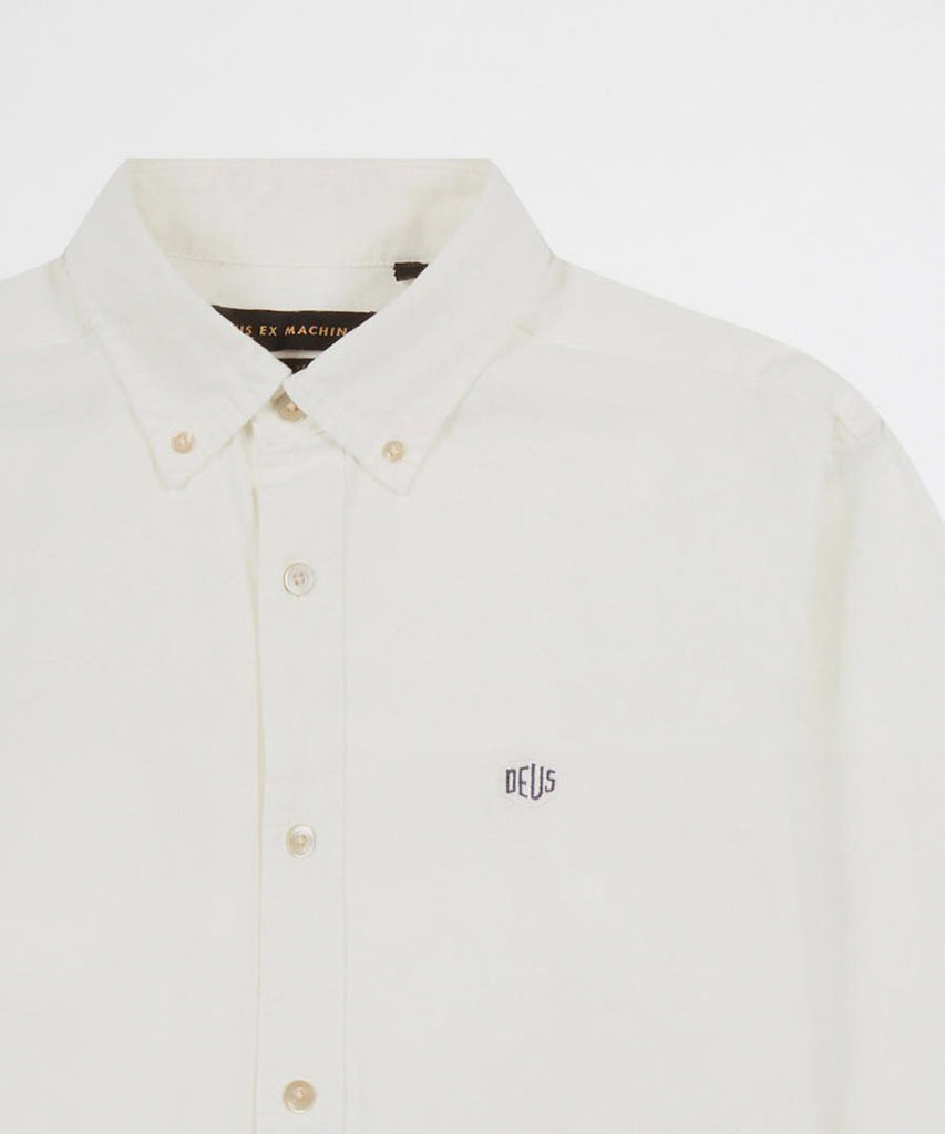 Deus Ex Machina Terry Shield Shirt Vintage White shirts