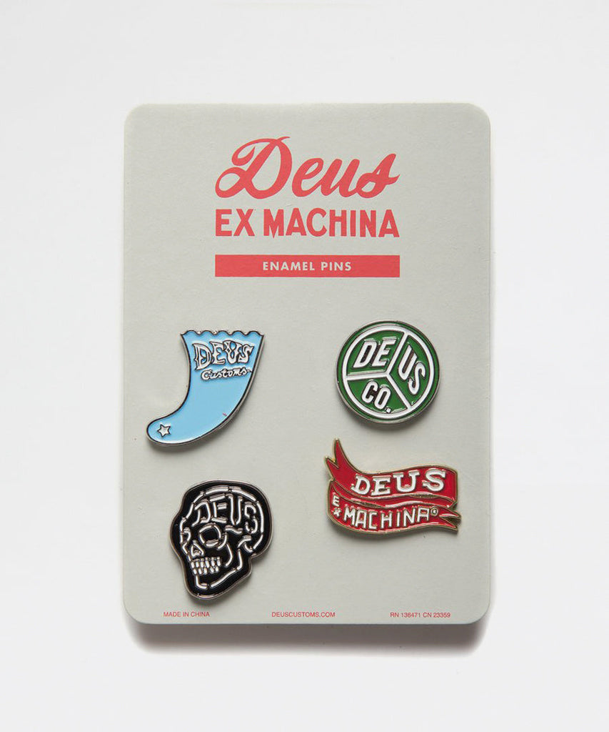 Deus Ex Machina SS19 Enamel Pins Multi Tilbehør