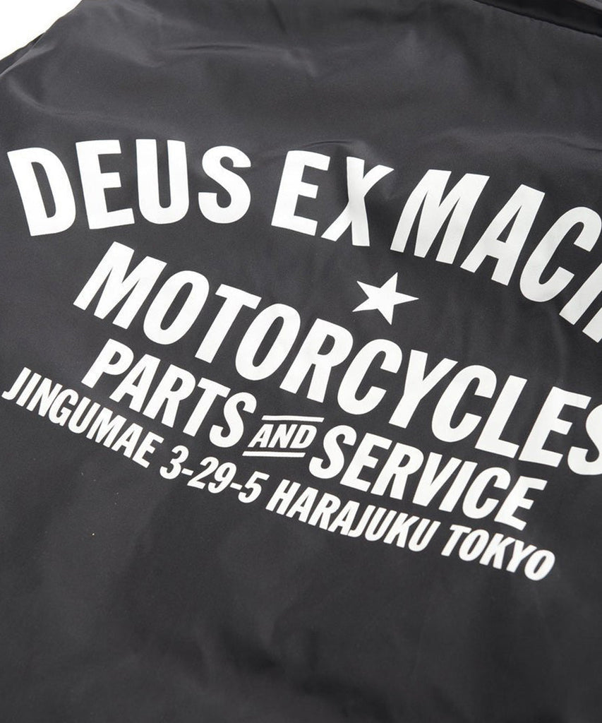 Deus Ex Machina Tokyo Coach Black jackets