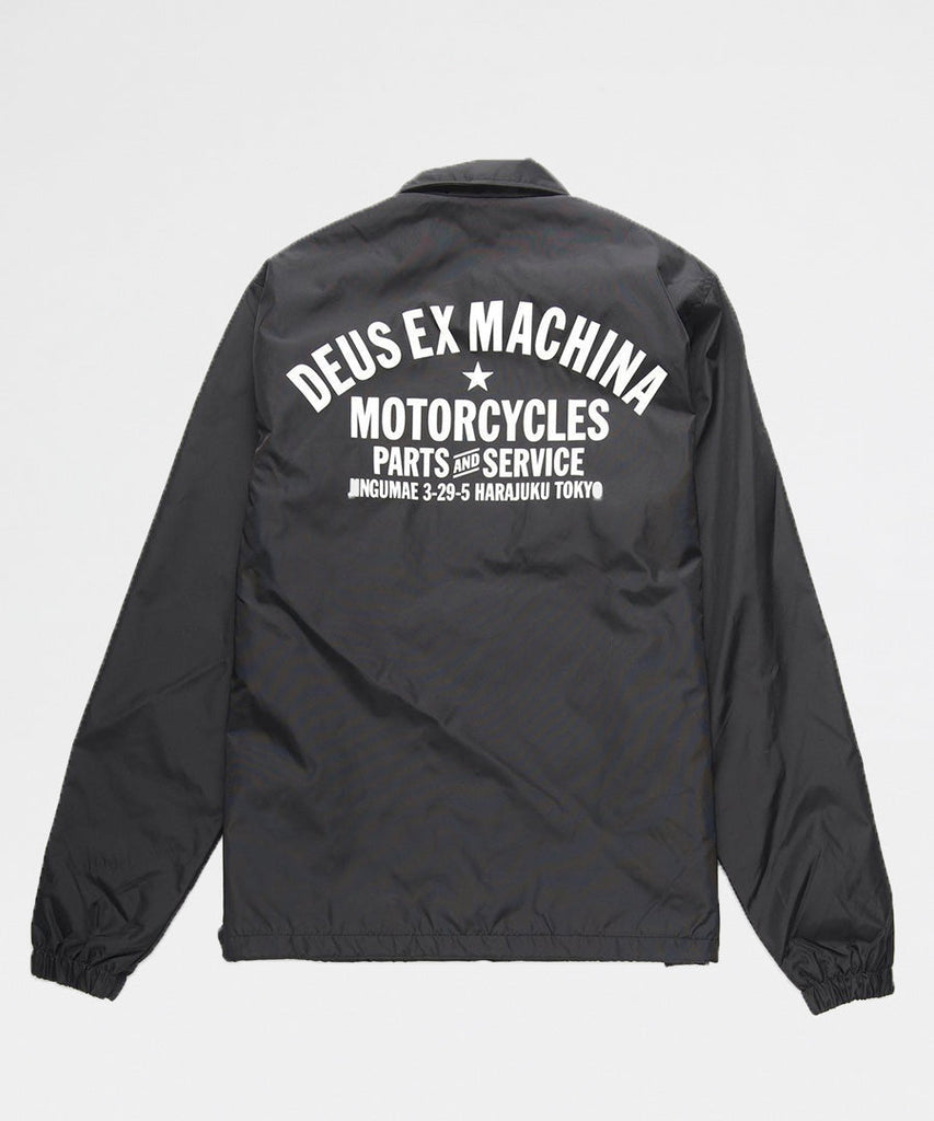 Deus Ex Machina Tokyo Coach Black jackets