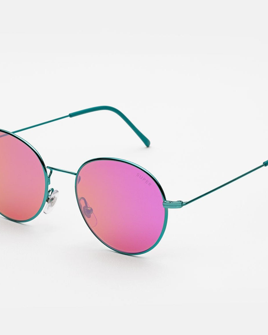 RETROSUPERFUTURE Wire Pink - 52 sunglasses