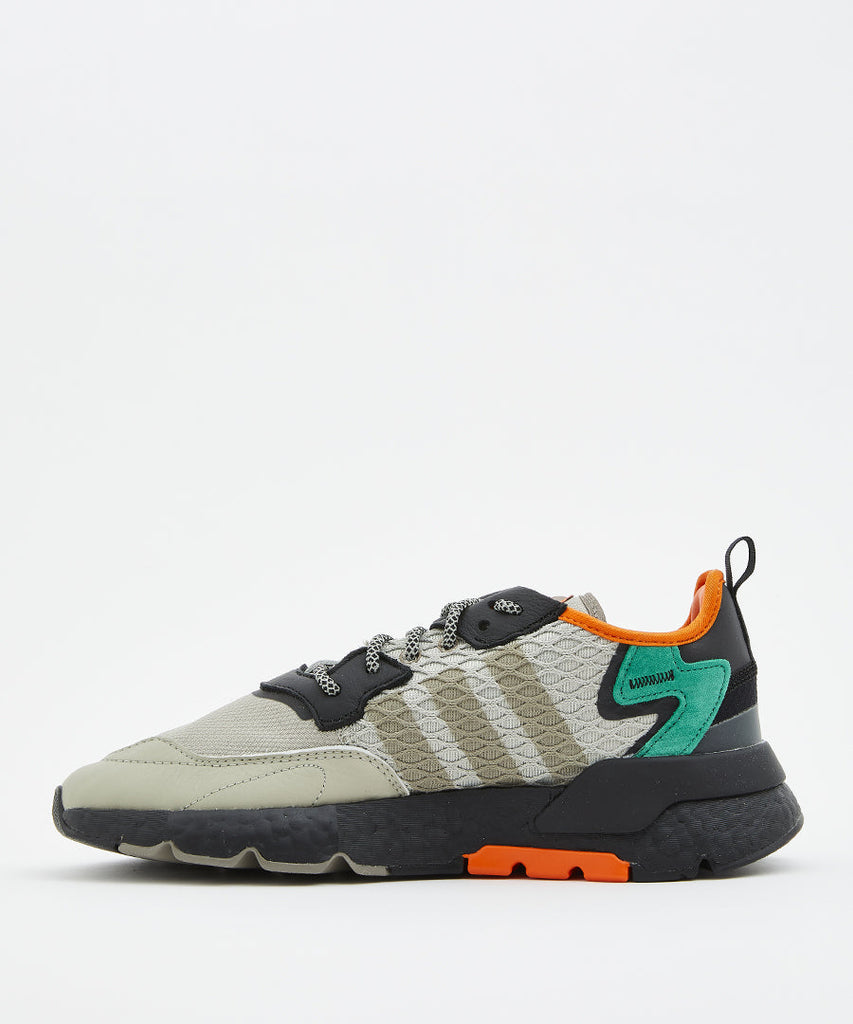 adidas Originals Nite Jogger X Cordura Sesame Black Green sneakers