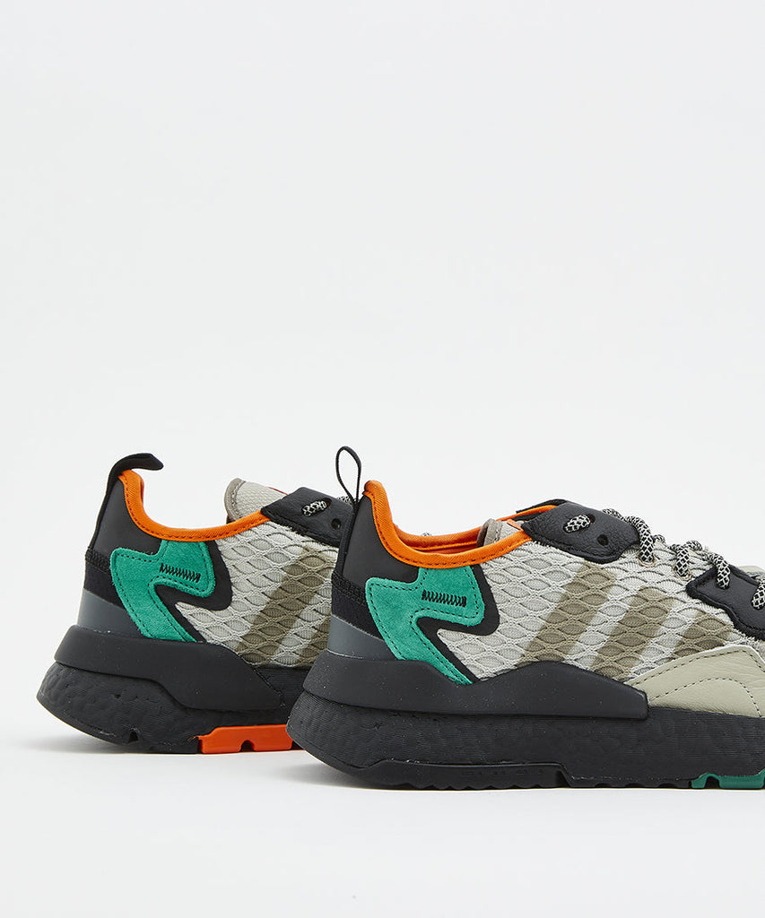 adidas Originals Nite Jogger X Cordura Sesame Black Green sneakers