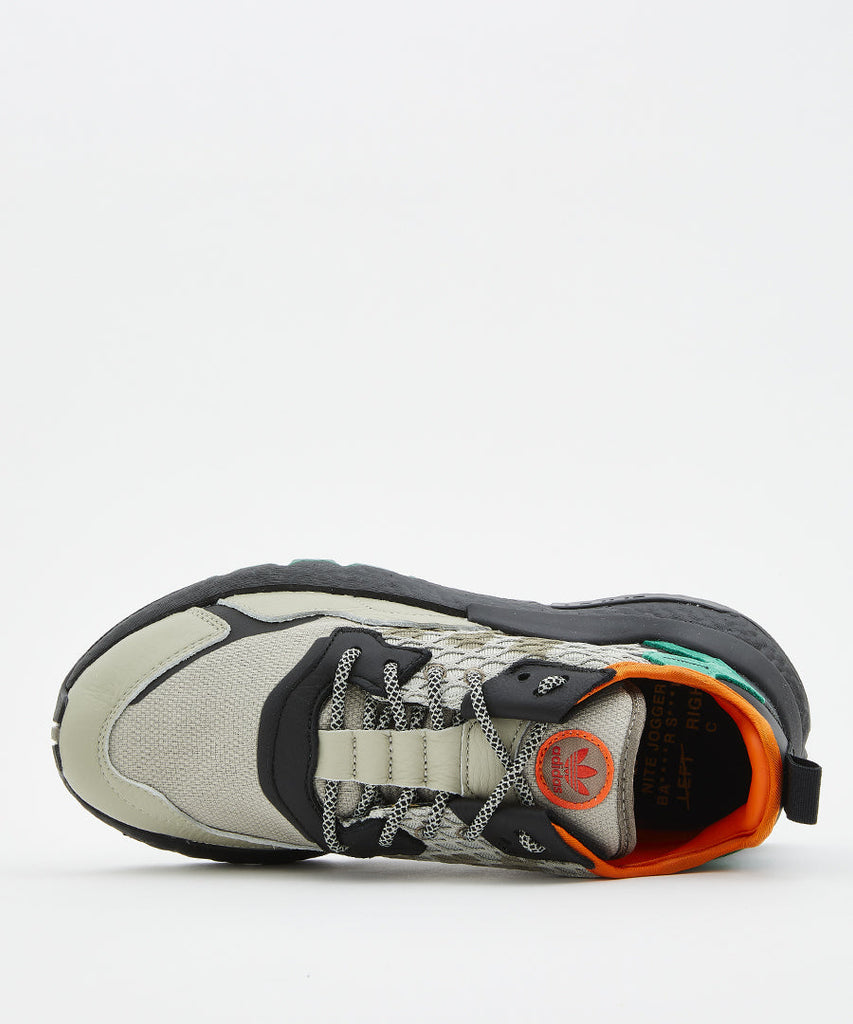 adidas Originals Nite Jogger X Cordura Sesame Black Green sneakers