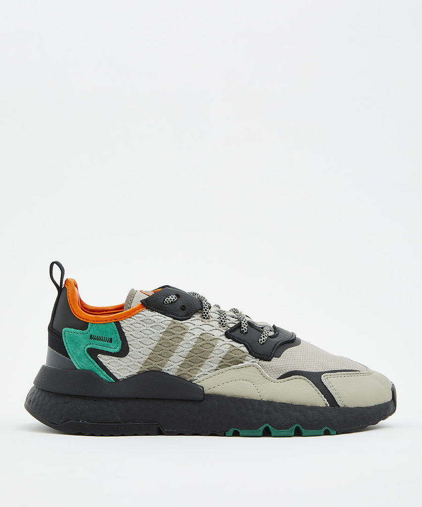adidas Originals Nite Jogger X Cordura Sesame Black Green sneakers