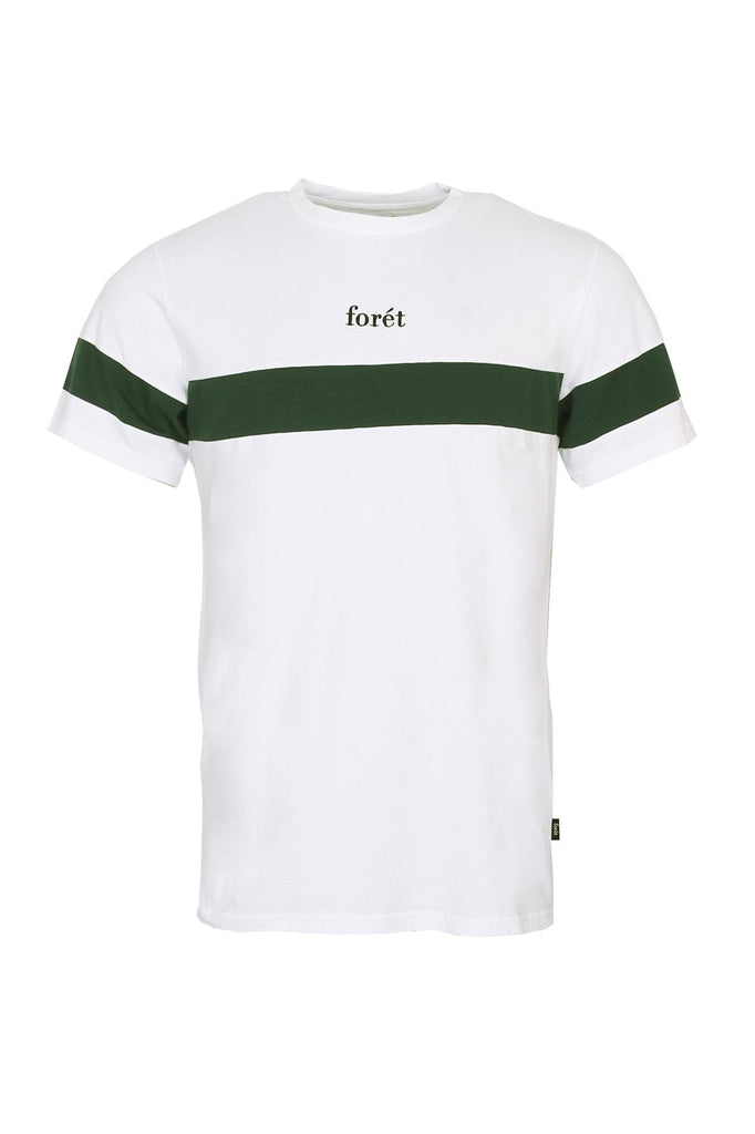 forét Fox T-Shirt White Green UDSOLGT