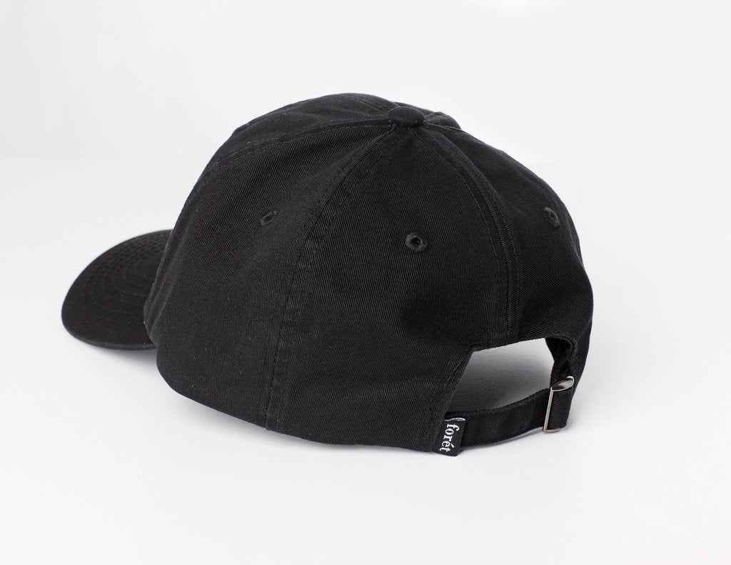 forét Leaf Ball cap Black UDSOLGT