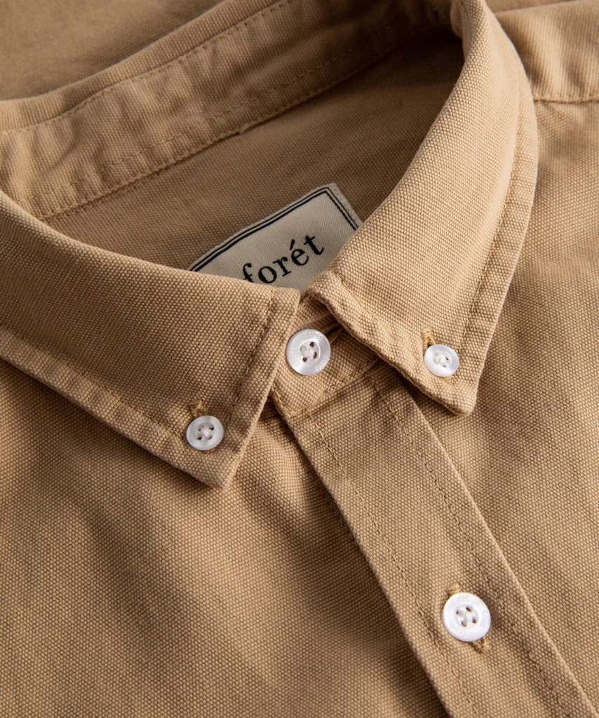 forét Bear Shirt Khaki shirts