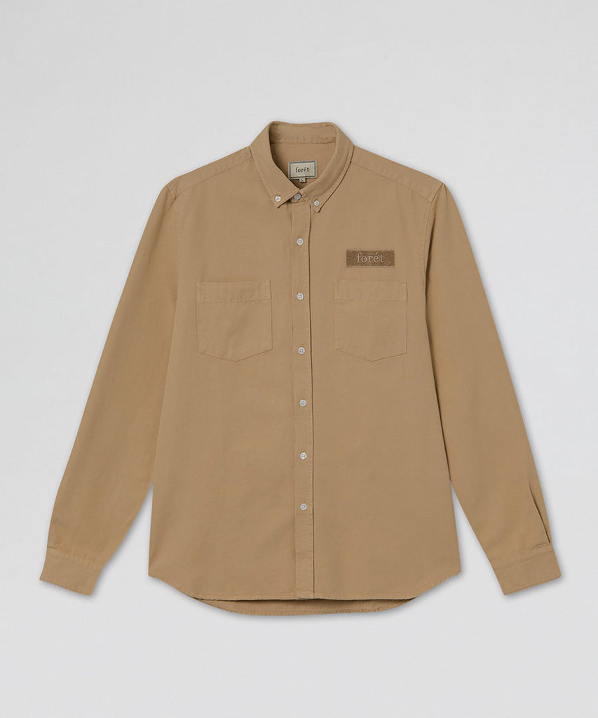 forét Bear Shirt Khaki shirts