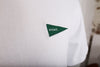 forét Camp T-Shirt White Green UDSOLGT