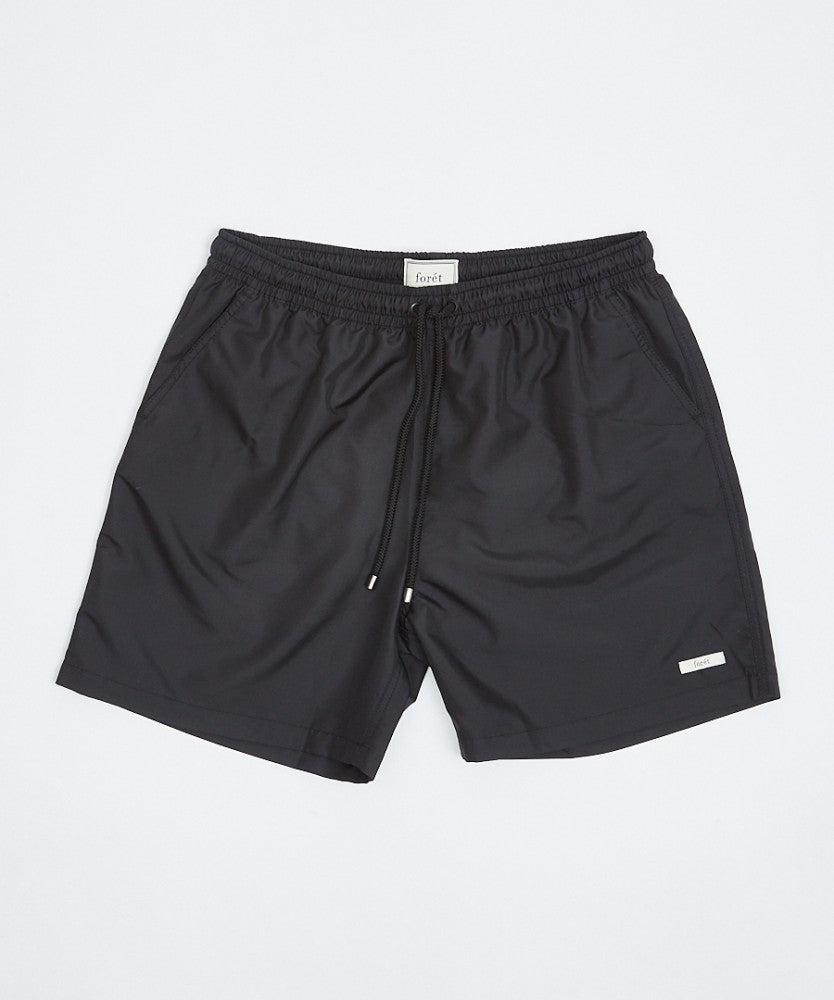 forét Swan Shorts Black UDSOLGT