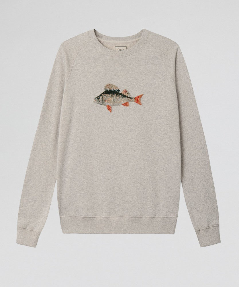forét Bait Sweatshirt Oatmeal UDSOLGT