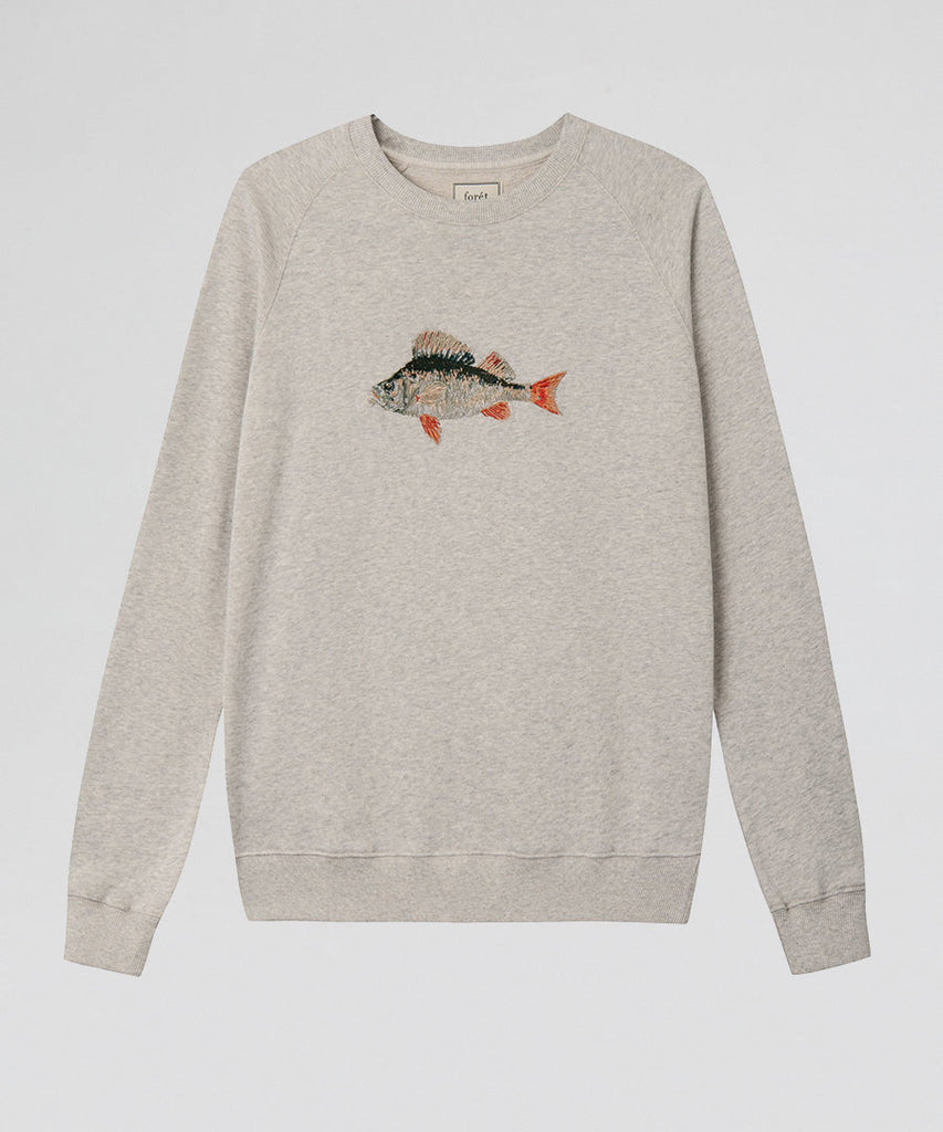 forét Bait Sweatshirt Oatmeal UDSOLGT