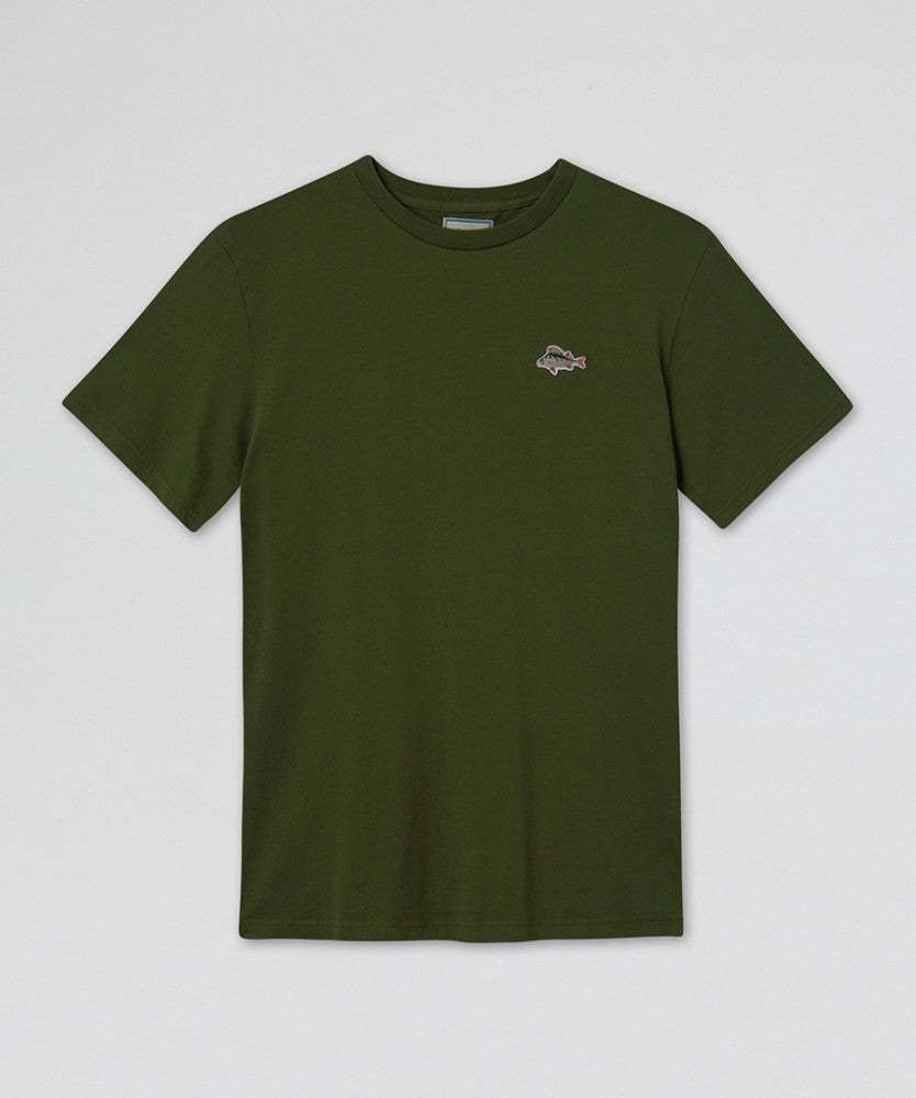 forét Fish T-Shirt Army UDSOLGT