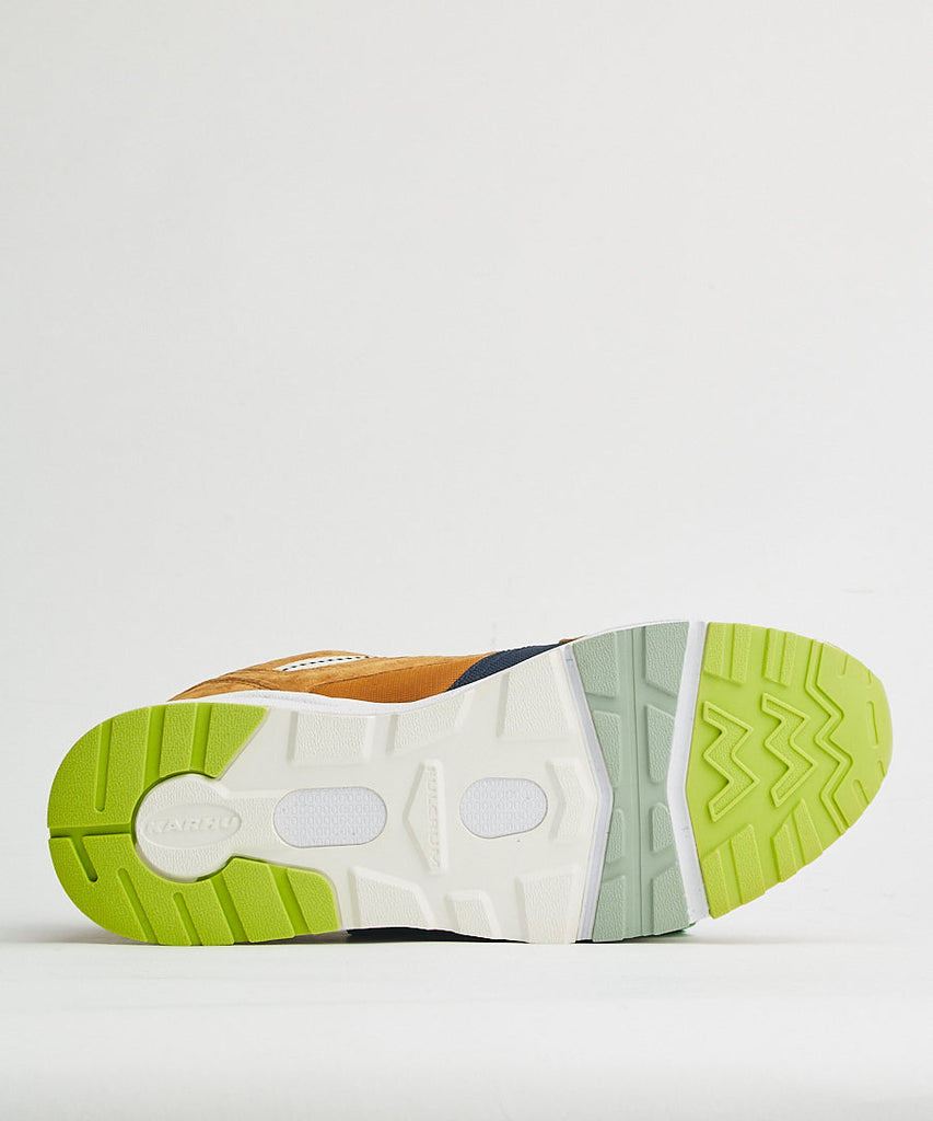 Karhu Fusion 2.0 Buckthorn Brown Blue sneakers