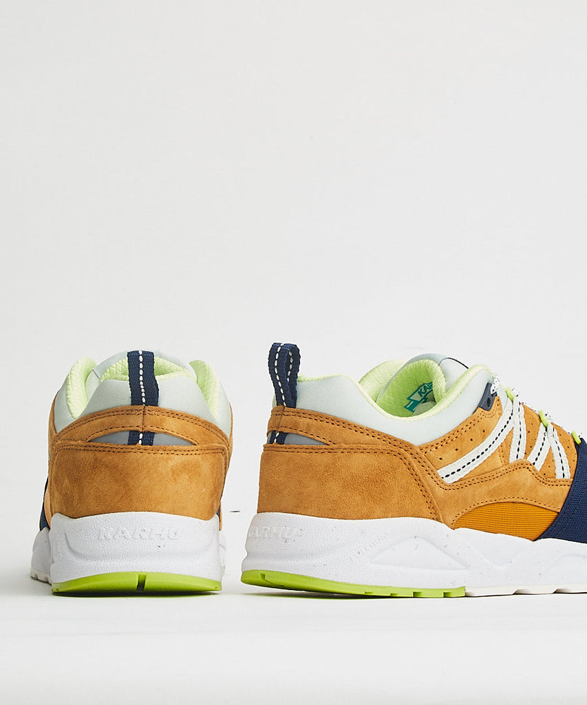 Karhu Fusion 2.0 Buckthorn Brown Blue sneakers