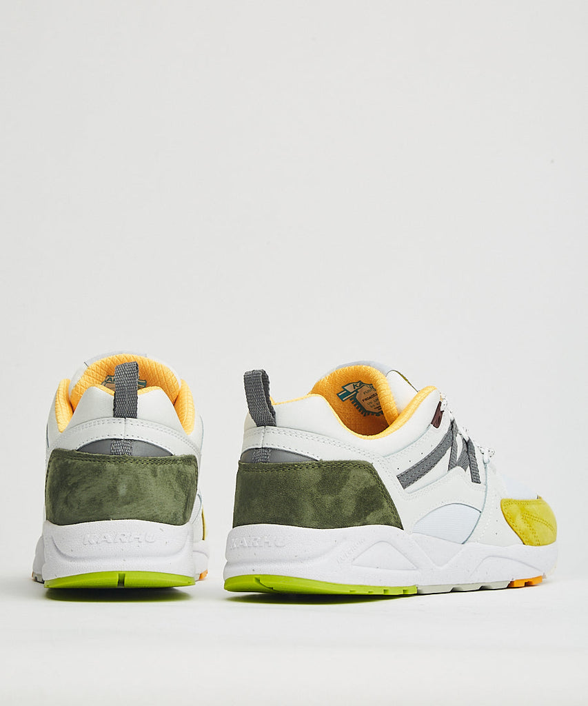 Karhu Fusion 2.0 Bright White Celery sneakers