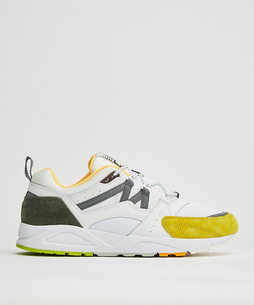 Karhu Fusion 2.0 Bright White Celery sneakers