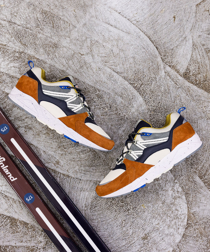 Karhu Fusion 2.0 Brown Leather Nightsky sneakers
