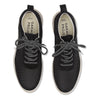 Garment Project Base Black Nylon Suede sneakers